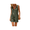 DarkGreen, variant on Women's Summer Overall Button Down Jumpsuits Cotton Linen Sleeveless Wide Leg Short Romper One Piece with Pockets