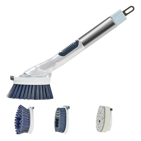

SHOPESSA Three-In-One Liquid Pot Washing Brush Automatic Pressing Liquid Dishwashing Sponge Cleaning Brush Set On Clearance Early Access Deals Savings up to 30% off Savings