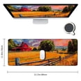 thumbnail image 2 of JRXY Vintage Ranch Pictures Prints Countryside Rural Landscape Sunset Home Mouse Pad 31.5x11.8 in, 2 of 6