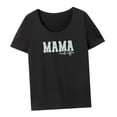 thumbnail image 3 of Camiseta de Mamá para Mujer Sunnimix Camisetas de Manga Corta para el Día de la Madre XXL, 3 of 8