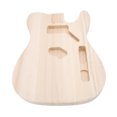 thumbnail image 1 of Poplar Guitar Body, Fine Craftsmanship Original Texture Versatile Creating Unfinished Guitar Body  for Creating Electric Guitars, 1 of 7