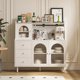 thumbnail image 3 of Nordic Luxury Doors Minimalist Sideboard Italian Hallway Laden Kitchen Wood Cabinet Shelf Free Shipping Muebles Home Furniture My Lux Decor Round, 3 of 23