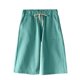thumbnail image 1 of Women's Casual Summer Sweat Shorts Athletic Gym Shorts Loose Hiking Running Jogger Shorts With Pockets, 1 of 4