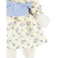 thumbnail image 4 of Peluche De Conejita Con Vestido Y Moño Con Flores, 4 of 4