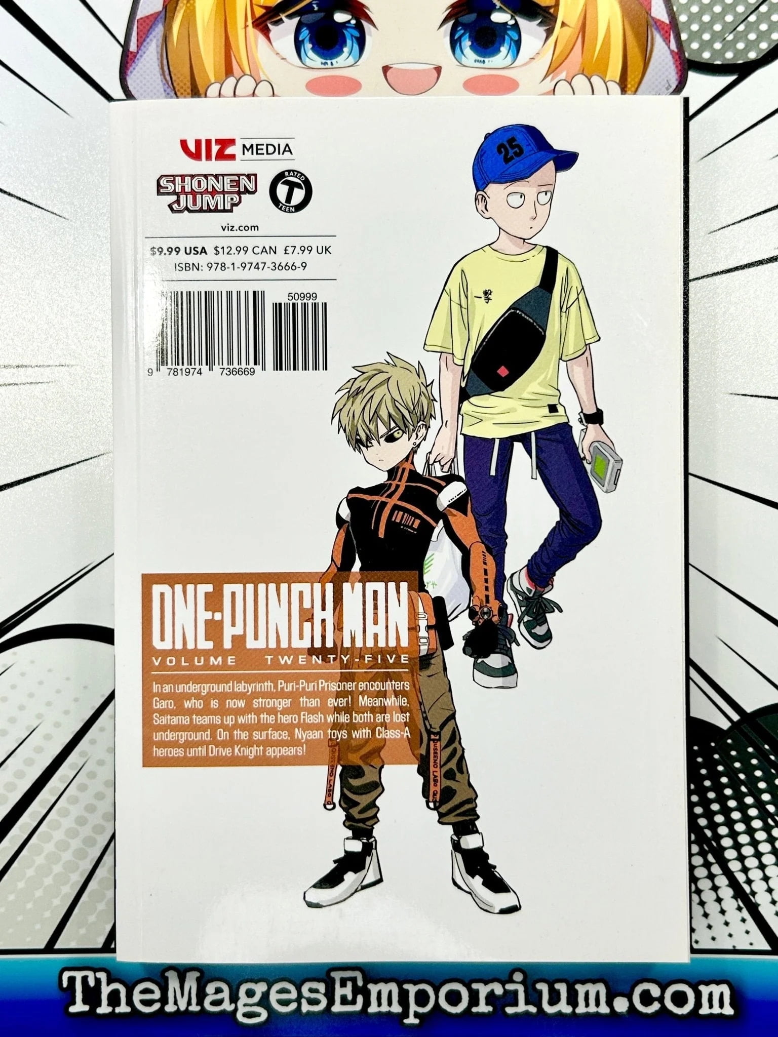 One-Punch Man, Vol. 25, Book 25, (Paperback) manga comic book