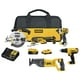 thumbnail image 1 of Kit combinado de herramientas eléctricas DEWALT 20V MAX para 4 herramientas con cargador de batería, 1 of 9
