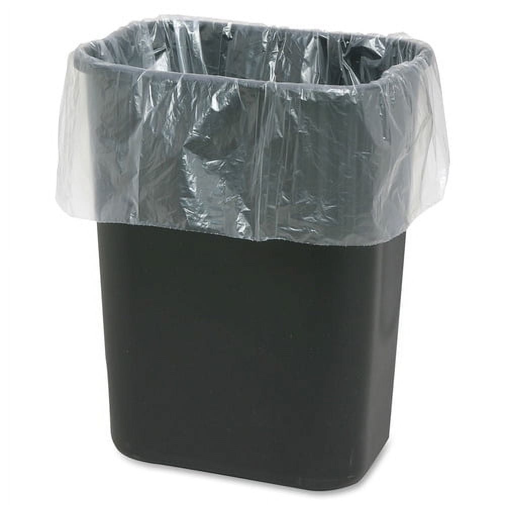 Genuine Joe, GJO02312, Heavy-Duty Tall Kitchen Trash Bags, 150 / Carton, White, 13 gal