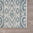 thumbnail image 6 of LR Home Victoria 2' x 3' Blue/Gray Trellis Indoor/Outdoor Area Rug, 6 of 8
