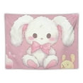 thumbnail image 5 of COMIO Cute Cartoon Tapestry Kawaii Tapestry Room Decor Aesthetic Cute Room Decor Anime Tapestry For Bedroom Living Room Room Decor Pink Wall Decoration Tapestry Wall Hanging 40x30 Inch, 5 of 7