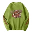 thumbnail image 4 of Chandail en Molleton Mode Homme Rugby Imprimé Col Rond Chaud Confortable Hiver Automne Décontracté Chandail, 4 of 4