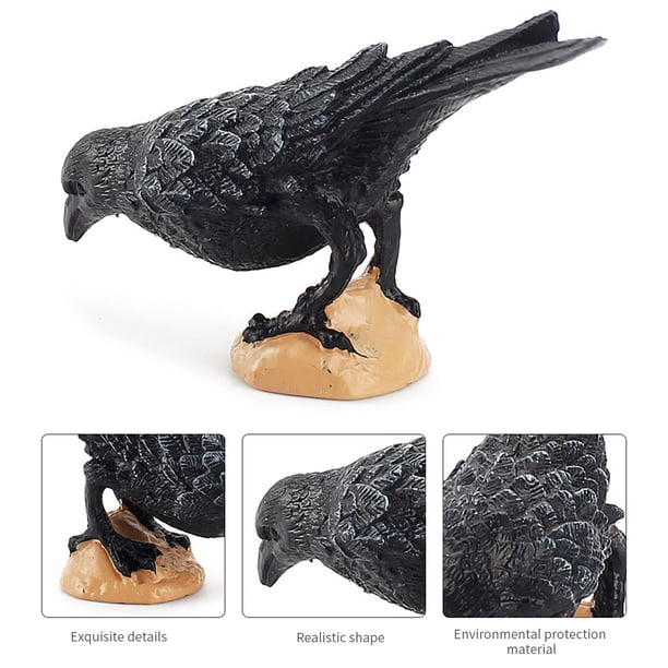 Fiudx Ofertas y liquidaciones Simulación de peonía, loro, cormorán, modelo de pájaro, decoración de escritorio