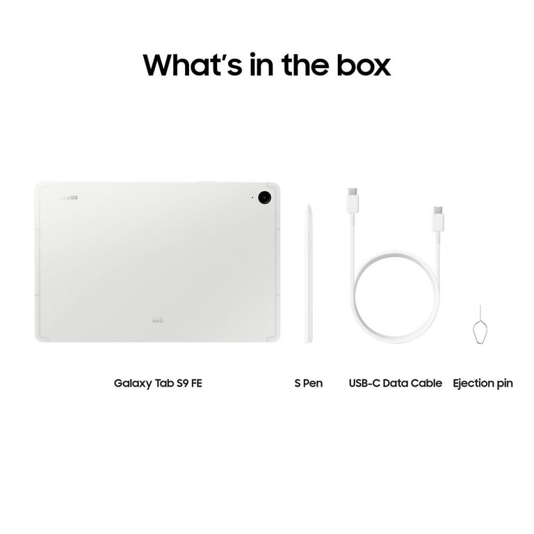 H*M様 Samsung Galaxy Tab S9FE　128GB Galaxy Tab S9 FE 5G, 128GB, Gray (Verizon) | Samsung Business US