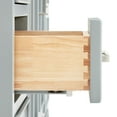 thumbnail image 4 of Ariel Stafford 42 Inch Single Sink Base Cabinet Left Offset In Grey, 4 of 9