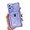 Purple, variant on for iPhone Case,Cute 4 Corners Airbag Clear with Card Holder Camera Lens Protection Shockproof Phone Case (Pink,iPhone 11)