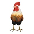 thumbnail image 5 of Rustic Western Country Farm White Breasted Chicken Rooster Figurine, 5 of 9