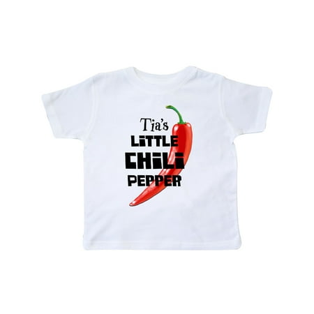 

Inktastic Tia s Little Chili Pepper Gift Toddler Boy or Toddler Girl T-Shirt