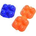 thumbnail image 3 of Transporteur de Camping Portable pour 4 Ufs Boîte de Rangement Pratique pour Cuisine Outils de Randonnée en Plein Air (2 Pcs), 3 of 7