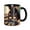 Black, variant on Navy Vintage Coffee Mug Fun Custom Ceramic Mugs 11oz Black