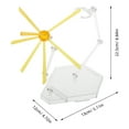 thumbnail image 2 of FRCOLOR  Doll Display Stand Action Base Figures Effects Accessories Yellow, 2 of 8