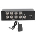 thumbnail image 2 of 1 Input 8 Output BNC Video Splitter Box, 1080P Coaxial Distributor Amplifier, Easy Operation with Widely  for Video Monitoring System, 2 of 7