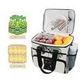 thumbnail image 2 of FORMRS Insulated Cooler Bag 24 Cans Capacity Soft Leakproof Lunch Box with Side Pockets, Black Cat Umbrella, 2 of 7