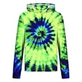 thumbnail image 5 of Hoodies for Men Sun-Protective Casual Tops Pullover Hoodie Face Mask Tie-dye Sweatshirts M, 5 of 5