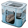thumbnail image 1 of Parque para Perros y Gatos XRG Plegable Interior/Exterior Azul M, 1 of 9