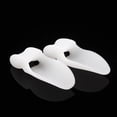 thumbnail image 3 of Dioche Adult Bunion Corrector,New 2pcs Silicone Toe Protector Pad Bunion Corrector Straightener Spreader White,Toe Separators, 3 of 8