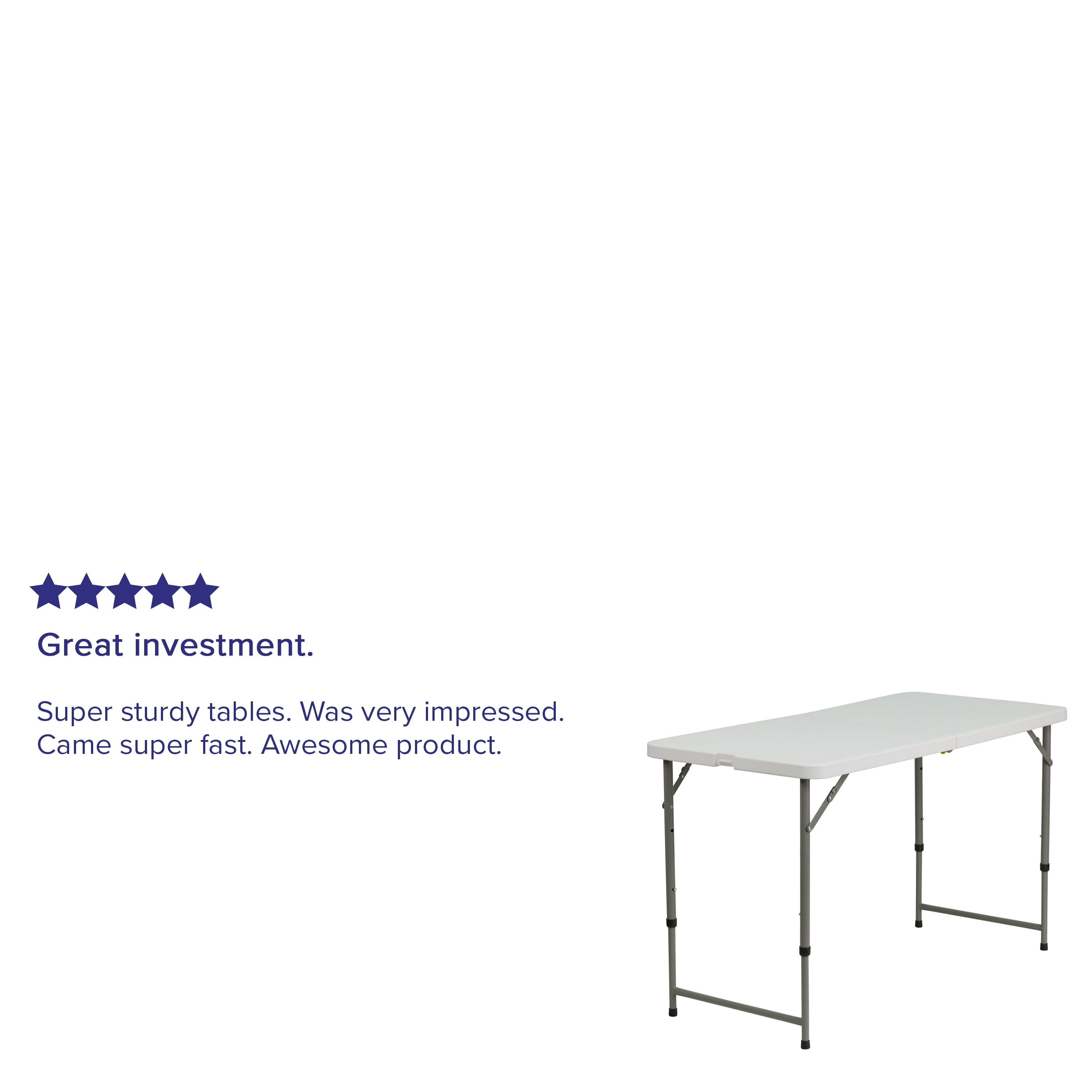 Narrow folding table adjustable height deals