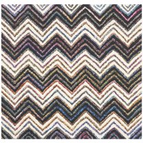 SAFAVIEH Nantucket Warner Striped Area Rug, Ivory/Black, 4' x 4' Square