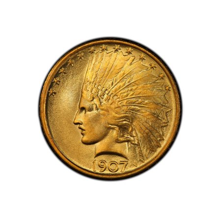 Pre-33 $10 Indian Gold Eagle Coin AU Grade