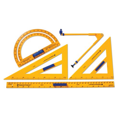 Learning Resources Plastic Demonstration Geometry Tool Set Walmart