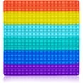 thumbnail image 1 of 441 Burbujas Más Grande Jumbo Enorme Rainbow Pop Pops Poppers It Juguete Sensorial Super Grande Extra Grande Fidget Gigante Mega Popet Popit, Poppet Popper Cuadrado, 1 of 5