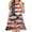 Hot Pink, variant on Girls American Flag Patriotic Dress USA Flag July 4th Clothes Dresses,Hot Pink 9-10 Years