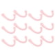 thumbnail image 1 of Almohadillas de silicona para correas para las orejas, 6 pares de almohadillas para la correa para las orejas, protectores para las orejas, diseño fácil de usar, 1 of 8