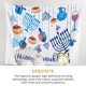 thumbnail image 2 of Tapiz Colgante De Pared De Poliéster, Decoración Del Hogar De Hanukkah, Tapiz Impreso Único Para El Hogar Para Dormitorio, Sala De Estar, Regalo De Fiesta Minnieouse HA027037-06, 2 of 6