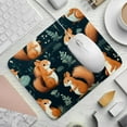 thumbnail image 2 of Squirrel Gaming Mousepad Square, 8.3x9.8 Inch Non-Slip Rubber Bottom Printed Mouse Mat for Office and Gaming, 2 of 6