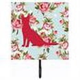 thumbnail image 2 of Caroline's Treasures BB1071-RS-BU-SH4 Cat Shabby Chic Blue Roses Leash or Key Holder, Blue, Single Hook, multicolor, 2 of 2