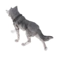 thumbnail image 1 of ziyahi Simulation Animaux Modèle Figure Enfants Jouet Éducatif Décor Gris Loup, 1 of 7