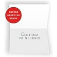 thumbnail image 3 of Three Reindeer Christmas Holiday Boxed Greeting Cards | 10 Pack Set (4x6), 3 of 7