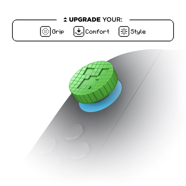KontrolFreek Minecraft Creeper No-Slip Thumb Grips for Switch Joy