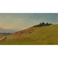 thumbnail image 3 of Viktor Paul Mohn 18x12 Black Modern Framed Museum Art Print Titled - Femalpen Landscape (1885), 3 of 5