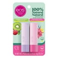 thumbnail image 1 of eos 100% Natural Smooth Lip Balm; Raspberry Kiwi Splash and Passionfruit Agave; 2 pack, 1 of 6