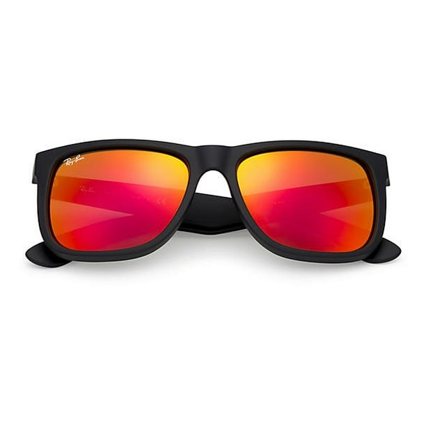 Justin Mix Mirror Lens Sunglasses RB4165 622/6Q 54 - Walmart.com
