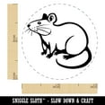 thumbnail image 2 of Curious Rat Rodent Self-Inking Rubber Stamp Ink Stamper - UV Ink - Mini 1/2 Inch, 2 of 7