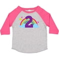 thumbnail image 3 of Inktastic 2nd Birthday Rainbow Cute Girls Girls Toddler T-Shirt, 3 of 5