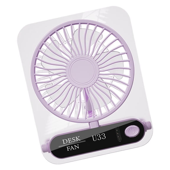 ZELVINN Practical Mini Cooling Fan Air Circulation Fan with 4 Adjustable Speed Suitable for Indoor and Outdoor Travel Use