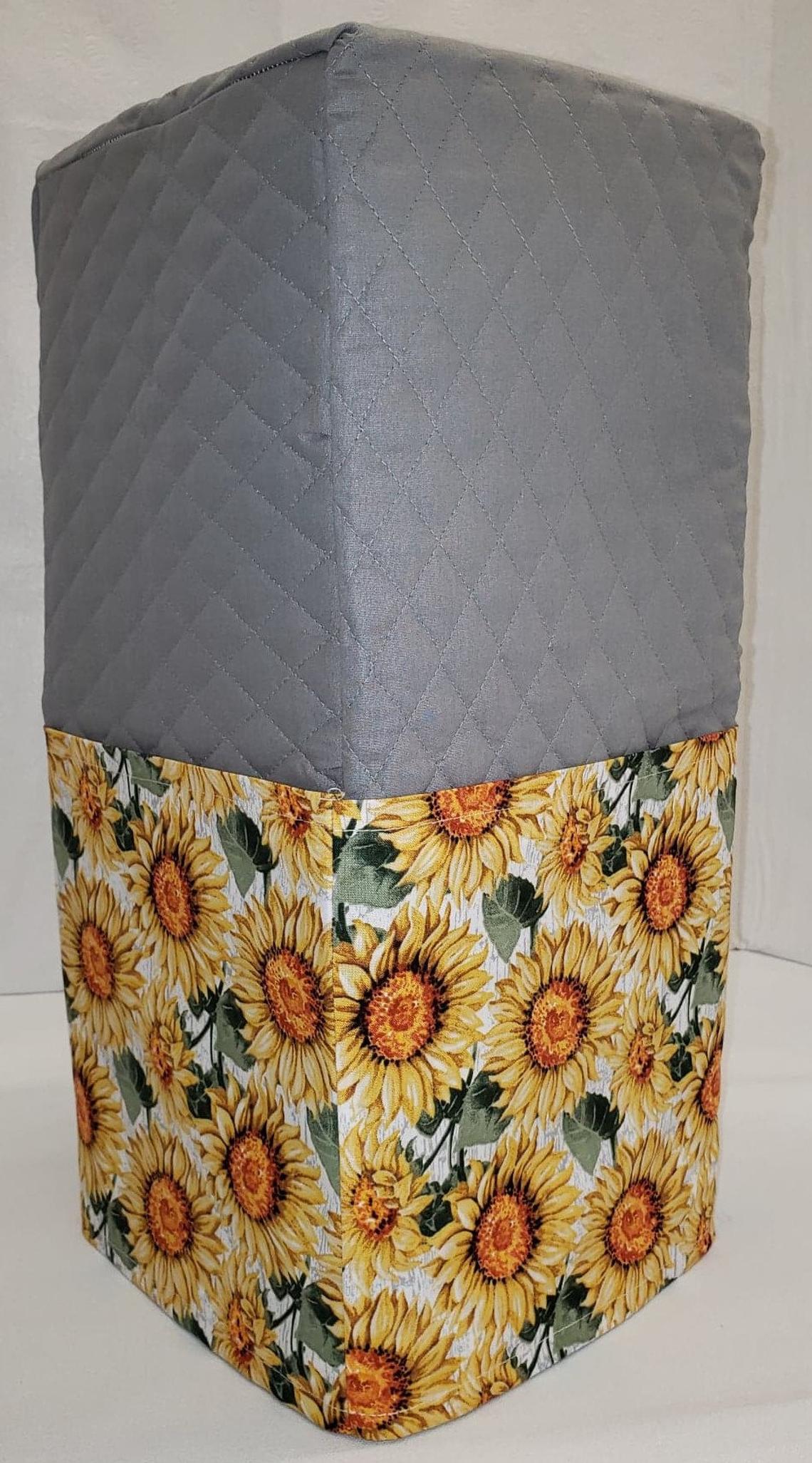 Quilted Harvest Sunflowers Blender Cover by Penny's Needful Things