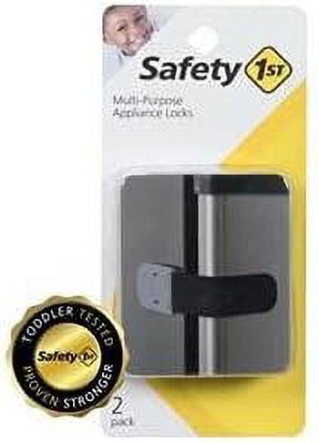 Safety 1St/Dorel HS148 Appliance Lock, Black, 2-Pk. - Quantity 6