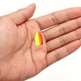thumbnail image 4 of Uxcell Floats Fishing 0.7 Inch, Oval Foam Floats Fishing Rig for Fly Fishing Strike Indicators, Red Yellow 30Pcs, 4 of 6